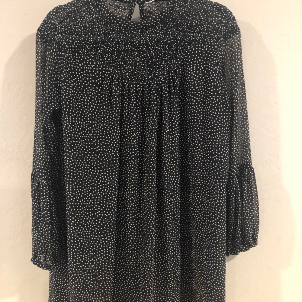 Zara polka dot dress